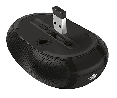Microsoft Wireless Mobile Mouse 4000 USB BlueTrack สีดำ ประกันศูนย์ 3ปี ของแท้ เมาส์ไร้สาย (Black)