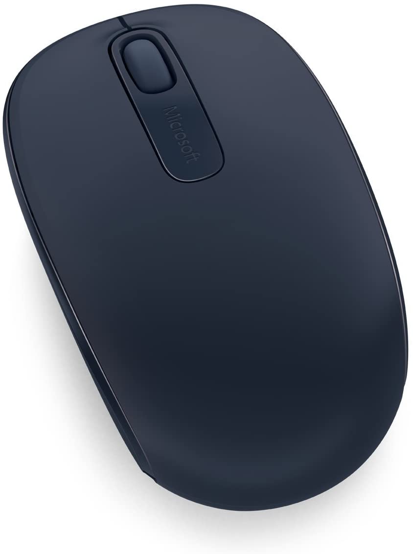 Microsoft Wireless Mouse 1850 เมาส์ไร้สาย สีฟ้าเข้ม ของแท้ ประกันศูนย์ 3ปี (Wool Blue)