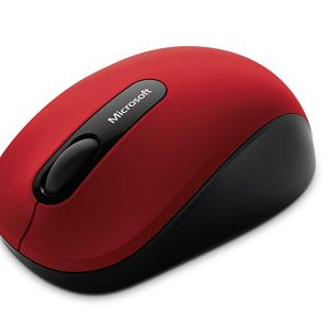 Microsoft Bluetooth® Mobile Mouse 3600 สีแดง ประกันศูนย์ 3ปี ของแท้ เมาส์ไร้สาย (Red)
