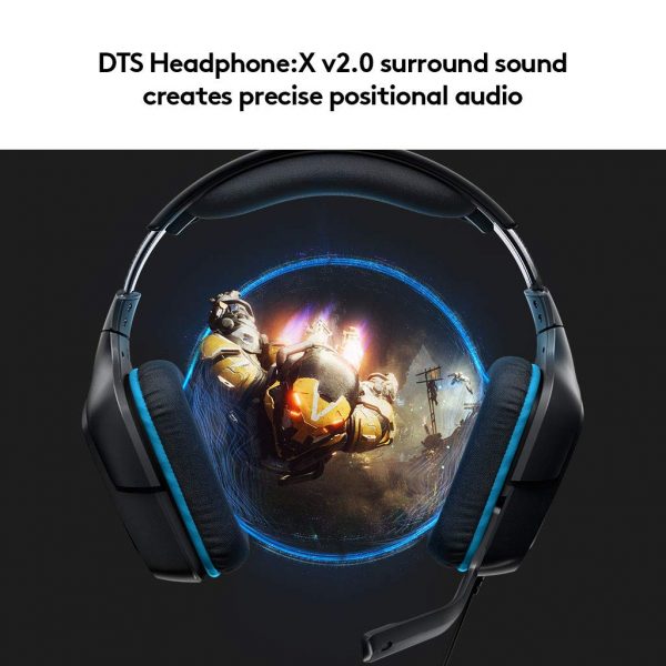 Logitech G431 Surround 7.1 Gaming Headset ประกันศูนย์ 2ปี ของแท้ หูฟังสำหรับเล่นเกมแบบมีสายระบบเซอร์ราวด์ 7.1