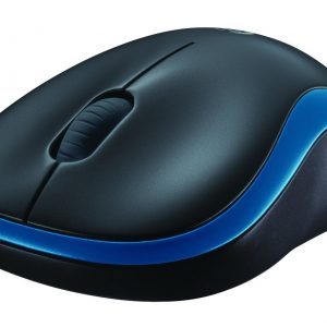 Logitech M185 Wireless Mouse สีฟ้า ประกันศูนย์ 3ปี ของแท้ (Blue)