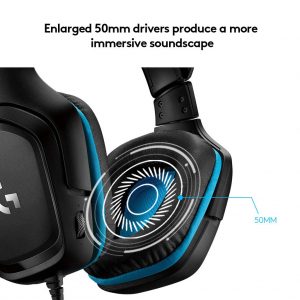 Logitech G431 Surround 7.1 Gaming Headset ประกันศูนย์ 2ปี ของแท้ หูฟังสำหรับเล่นเกมแบบมีสายระบบเซอร์ราวด์ 7.1