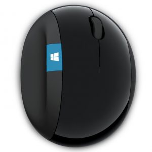 Microsoft Sculpt Ergonomic Mouse สีดำ ประกันศูนย์ 3ปี ของแท้ (Black)