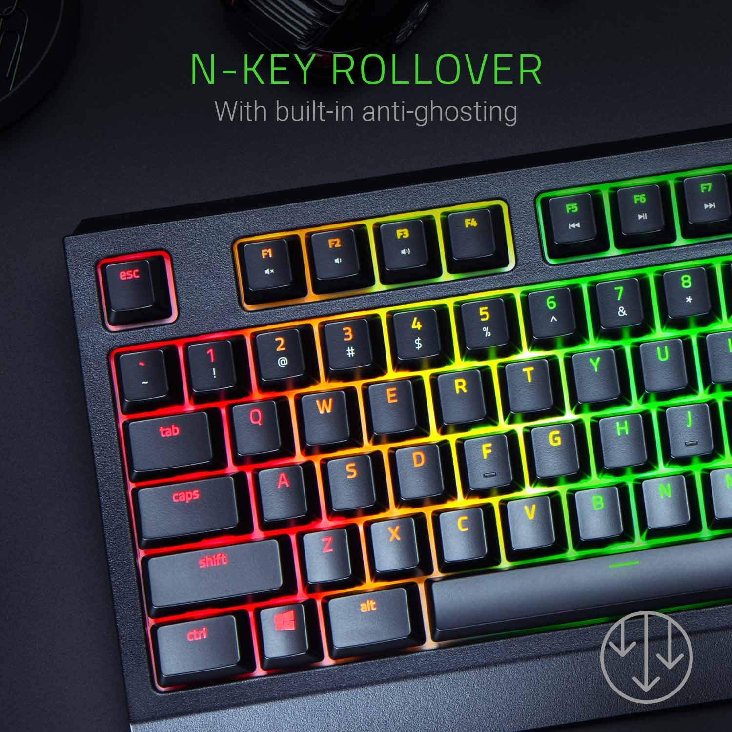 Razer BlackWidow 2019 Green SW Mechanical Gaming Keyboard แป้นภาษาไทย/อังกฤษ ของแท้ ประกันศูนย์ 2ปี คีย์บอร์ด เกมส์