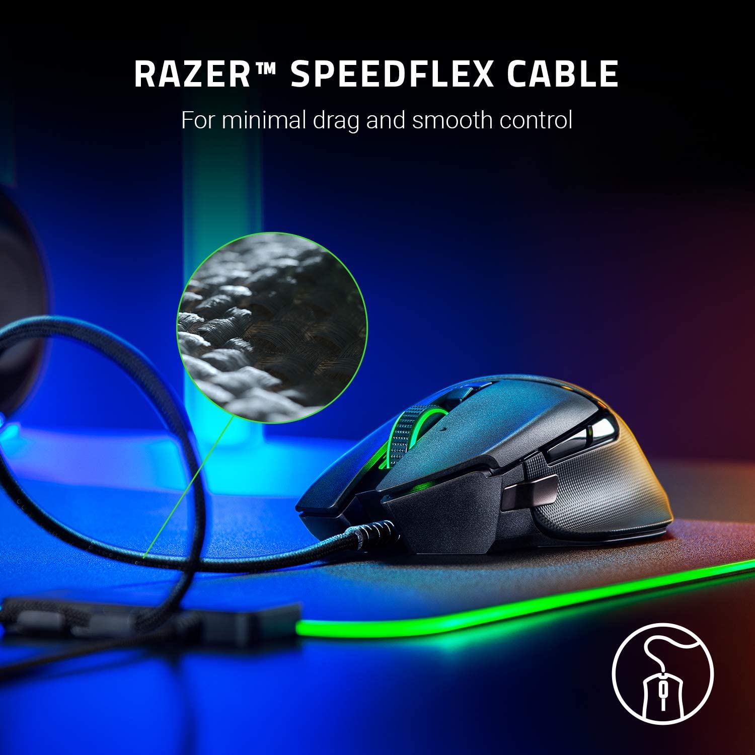 Razer Basilisk V2 Gaming Mouse ประกันศูนย์ 2ปี ของแท้ เมาส์เล่นเกม