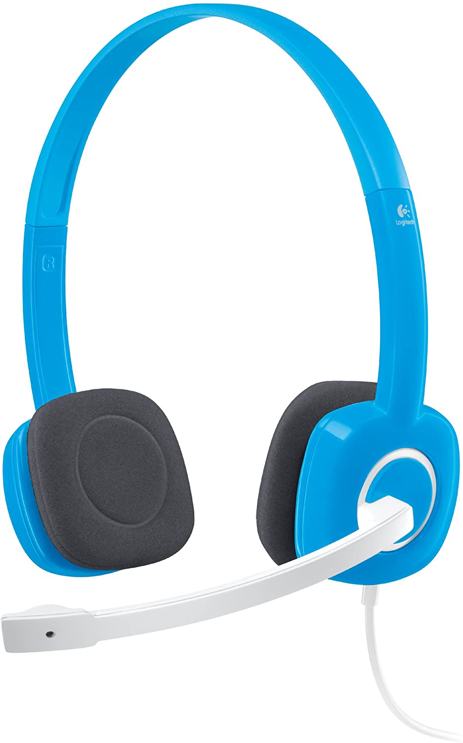 Logitech H150 Stereo Headset สีฟ้า ของแท้ ประกันศูนย์ 2ปี (Blue)