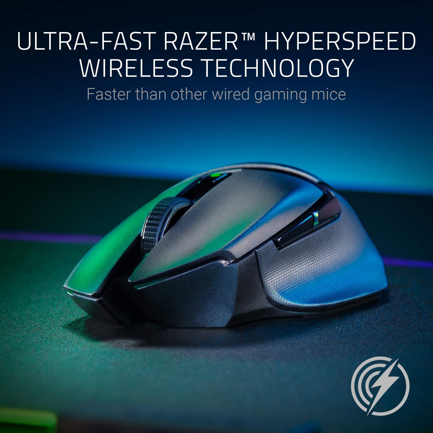 Razer Basilisk X HyperSpeed Gaming Mouse ของแท้ ประกันศูนย์ 2ปี
