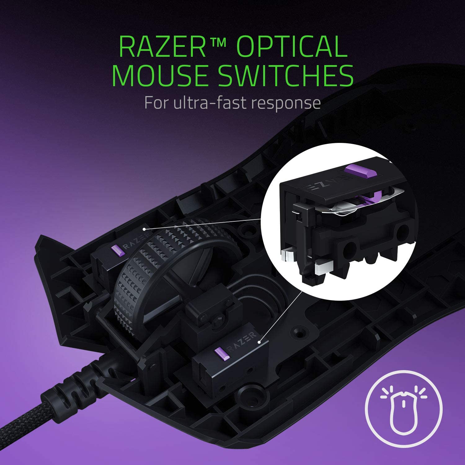 Razer Viper Gaming Mouse ของแท้ ประกันศูนย์ 2ปี