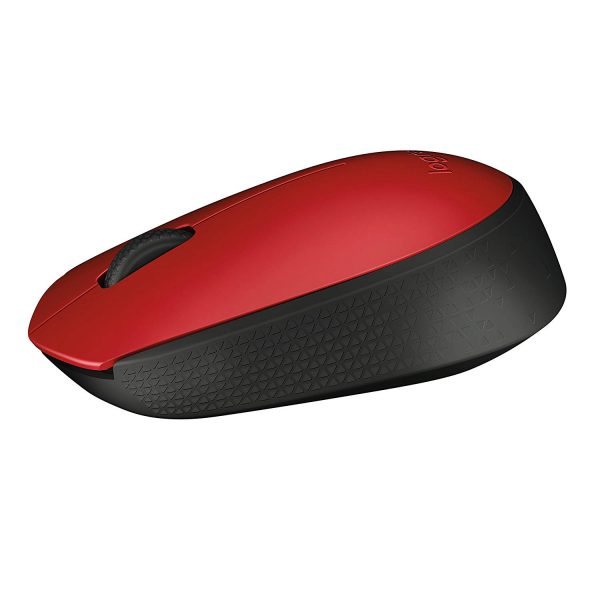 Logitech M171 Wireless Mouse สีแดง ประกันศูนย์ 1ปี ของแท้ (Red)
