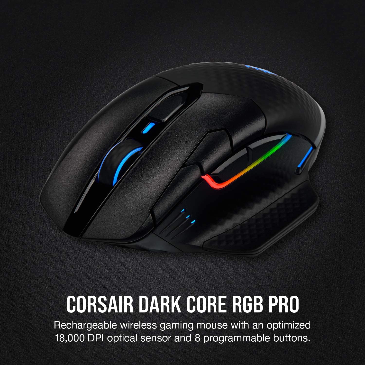 Corsair Dark Core Pro RGB SE Wireless Gaming Mouse ของแท้ ประกันศูนย์ 2ปี