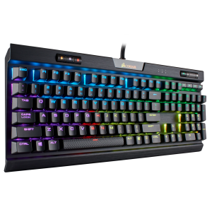 Corsair K70 RGB MK.2 Rapidfire Cherry MX Speed Mechanical Gaming Keyboard TH/EN แป้นภาษาไทย/อังกฤษ ของแท้ ประกันศูนย์ 2ปี คีย์บอร์ด เกมส์