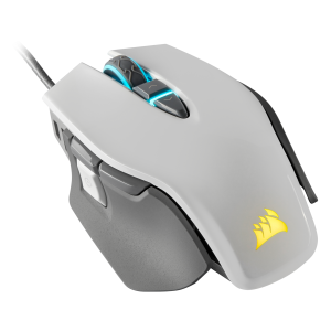 Corsair M65 RGB ELITE Tunable FPS Gaming Mouse สีขาว ประกันศูนย์ 2ปี ของแท้ เมาส์เล่นเกม (White)