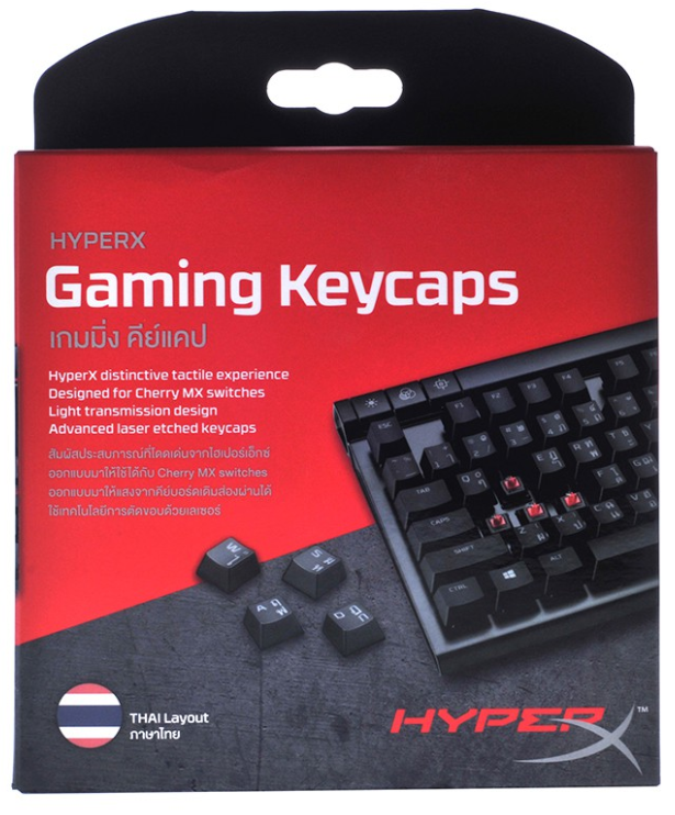 HyperX Alloy FPS PRO MX Blue Mechanical Gaming Keyboard แถมฟรี ! Thai Keycap ประกันศูนย์ 2ปี ของแท้