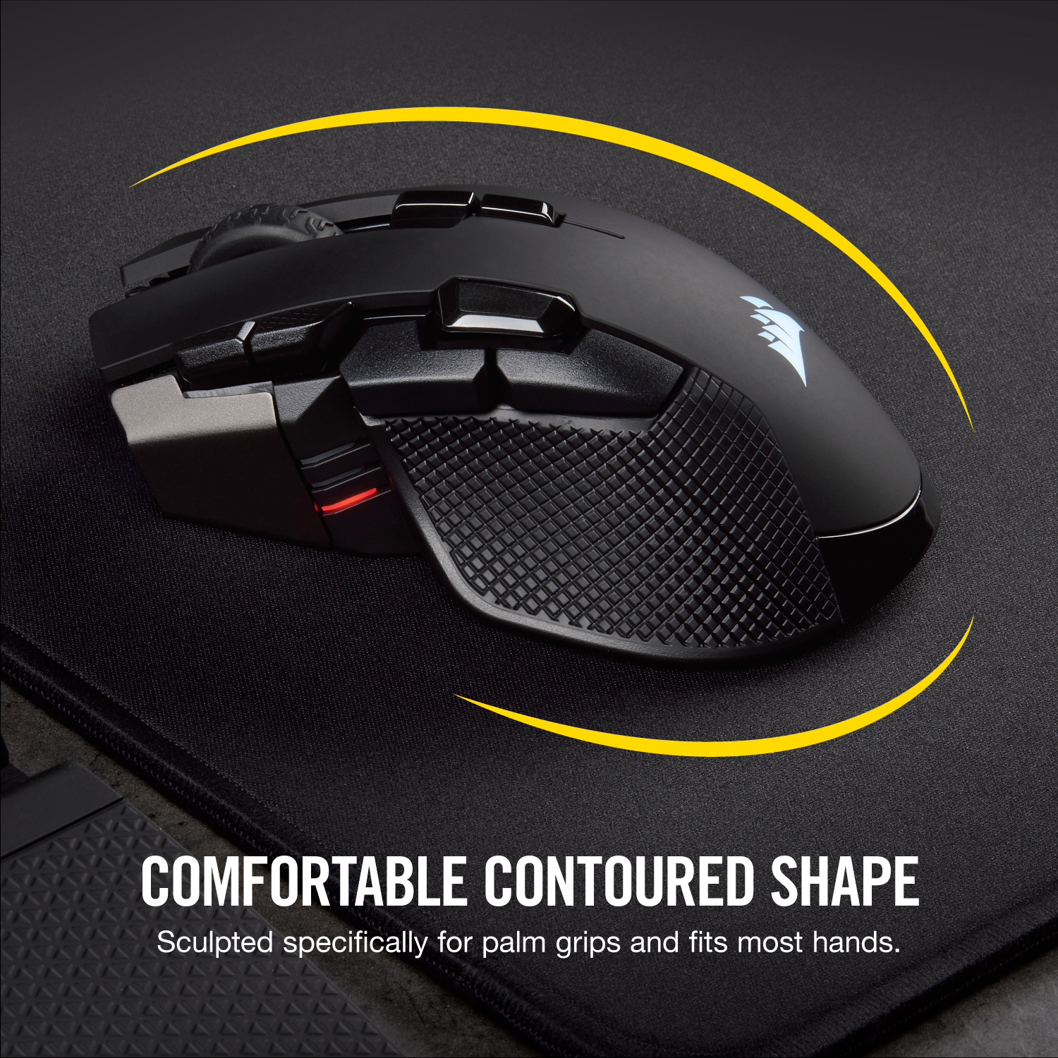 Corsair IRONCLAW Wireless RGB Gaming Mouse ประกันศูนย์ 2ปี ของแท้ เมาส์เล่นเกม ไร้สาย