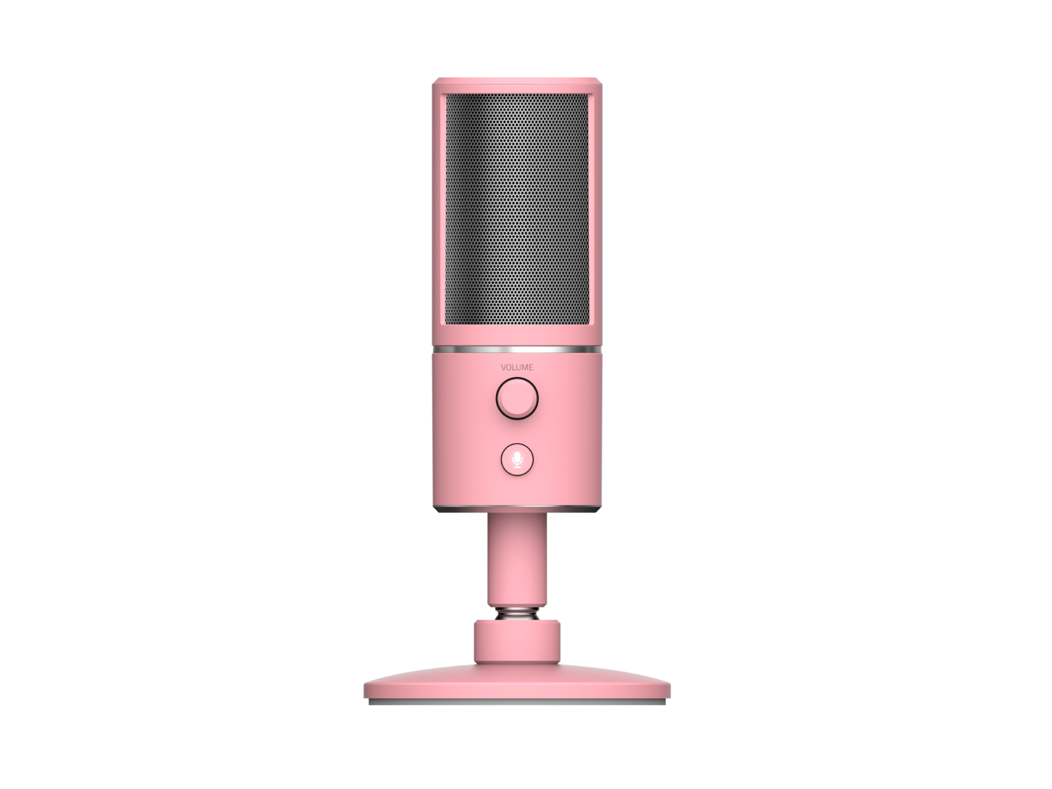Razer Gaming Broadcaster Microphone Seiren X Quartz Pink ของแท้ สีชมพู ประกันศูนย์ 1ปี ไมโครโฟน