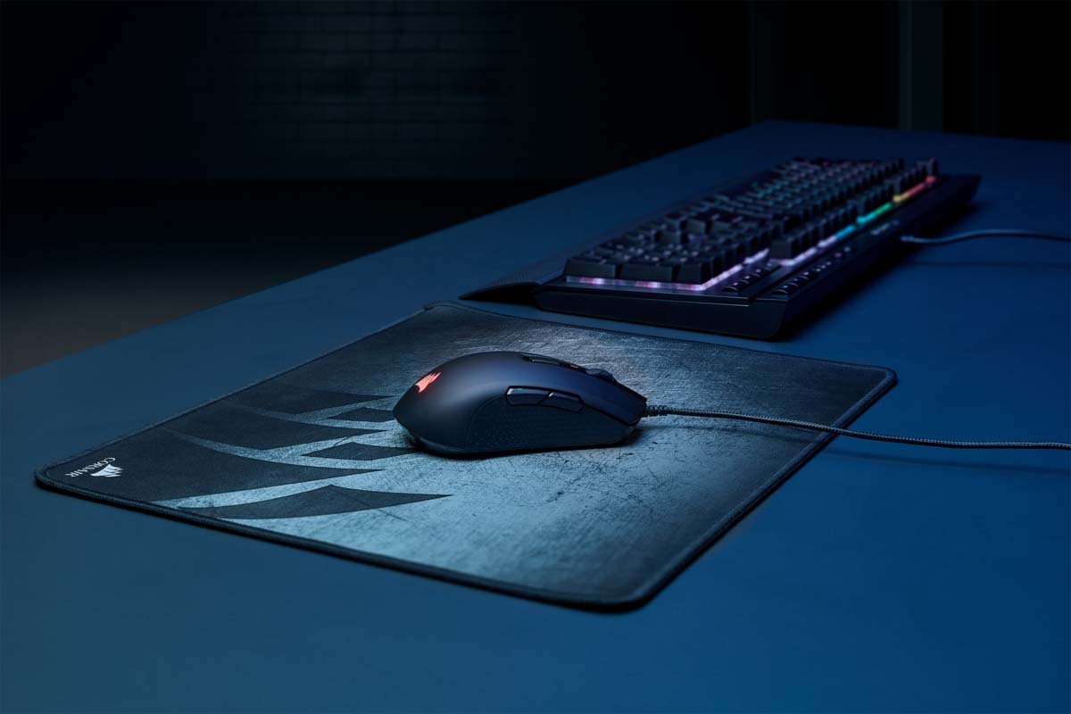 Corsair M55 RGB Pro Wired Gaming Mouse ของแท้ ประกันศูนย์ 2ปี (Black)