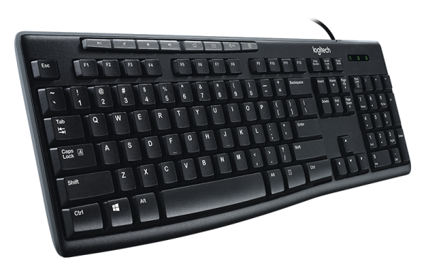 Logitech K200 Media Keyboard แป้นภาษาไทย/อังกฤษ ของแท้ ประกันศูนย์ 3ปี