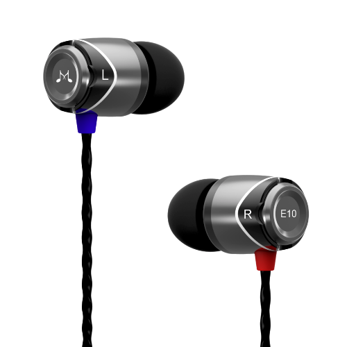 Soundmagic E10 หูฟัง In-Ear Noise Isolating Hi-Fi Award สีดำ ของแท้ ประกันศูนย์ 1ปี (Black)