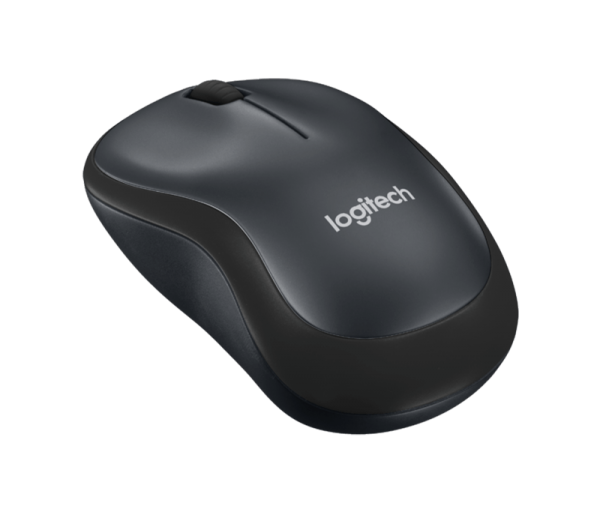 Logitech M221 Silent Wireless Mouse สีดำ ประกันศูนย์ 1ปี ของแท้ เสียงคลิกเบา