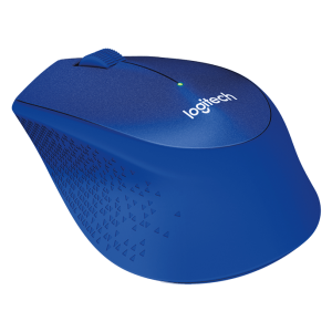 Logitech M331 Wireless Mouse Silent Plus สีน้ำเงิน ประกันศูนย์ 1ปี ของแท้ เสียงคลิกเบา