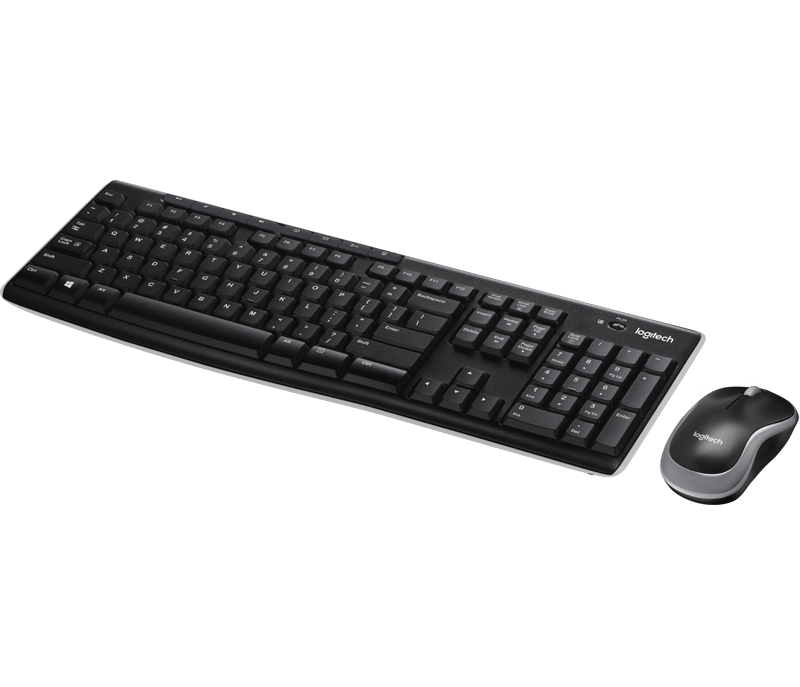 Logitech Wireless Keyboard and Mouse รุ่น MK270r แป้นภาษาไทย/อังกฤษ ของแท้ ประกันศูนย์ 3ปี เมาส์และคีย์บอร์ด ไร้สาย 4 Logitech Wireless Keyboard and Mouse รุ่น MK270r แป้นภาษาไทย/อังกฤษ ของแท้ ประกันศูนย์ 3ปี เมาส์และคีย์บอร์ด ไร้สาย