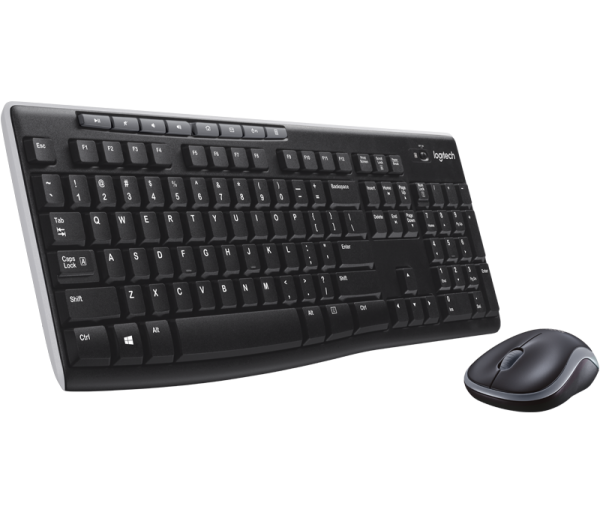Logitech Wireless Keyboard and Mouse รุ่น MK270r แป้นภาษาไทย/อังกฤษ ของแท้ ประกันศูนย์ 3ปี เมาส์และคีย์บอร์ด ไร้สาย