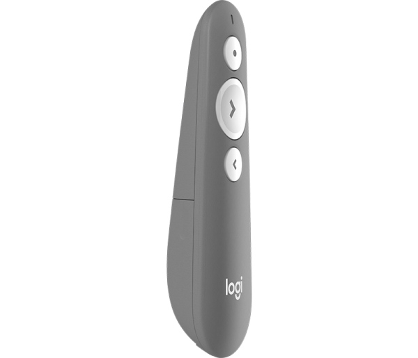 Logitech R500 Wireless Presenter Laser Pointer - Grey (สีเทา) ประกันศูนย์ 1ปี ของแท้