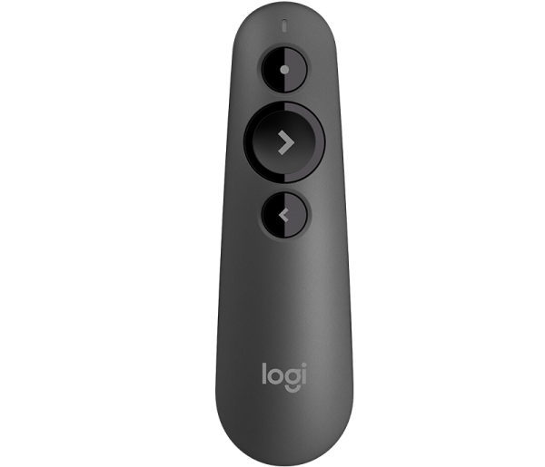Logitech R500 Wireless Presenter Laser Pointer - Black (สีดำ) ประกันศูนย์ 1ปี ของแท้