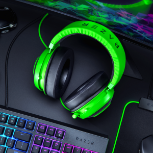 Razer Kraken Multi-Platform Gaming Headset สีเขียว ประกันศูนย์ 2ปี ของแท้ หูฟังสำหรับเล่นเกม (Green)