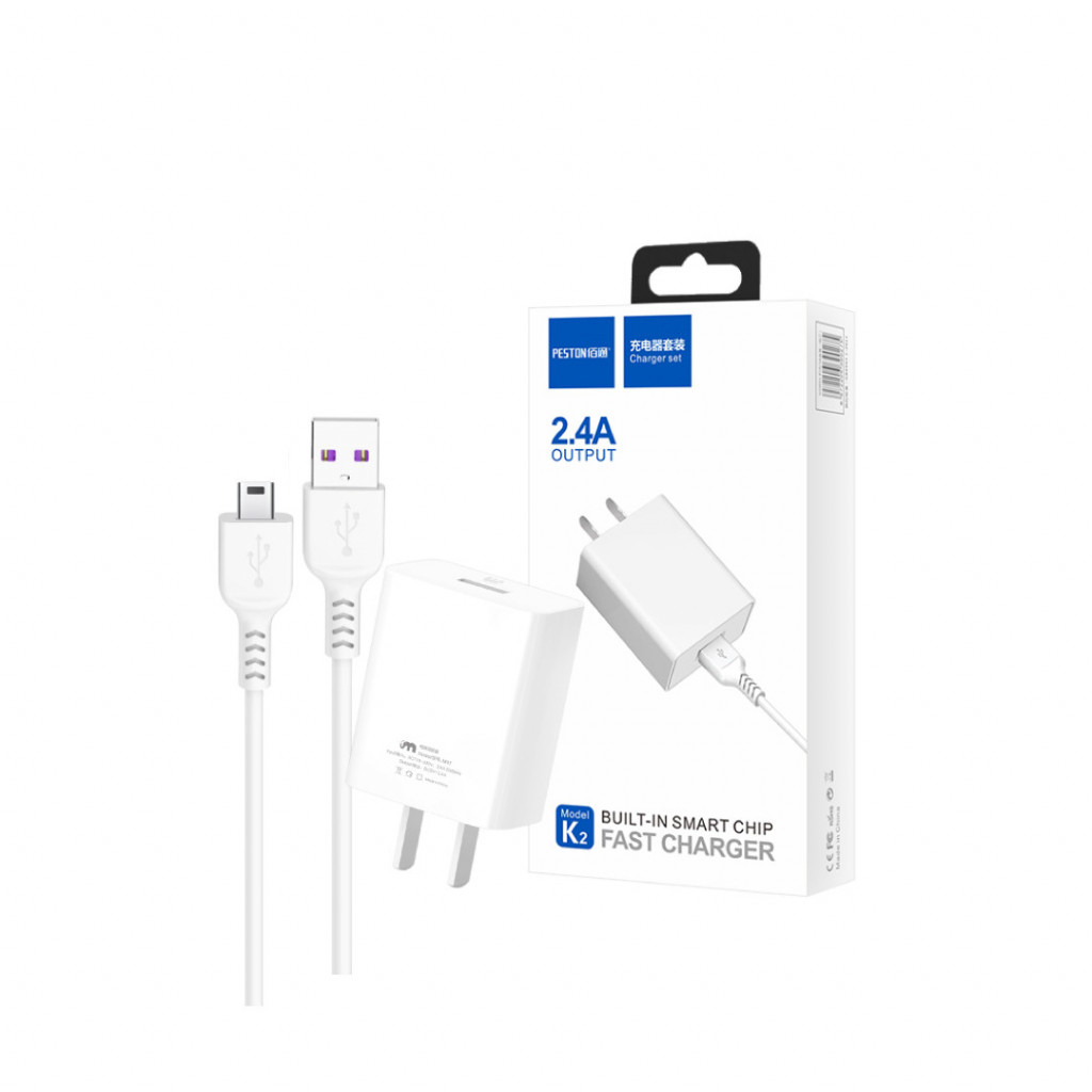 PESTON K2 Smart Charging Kit-Android White_1