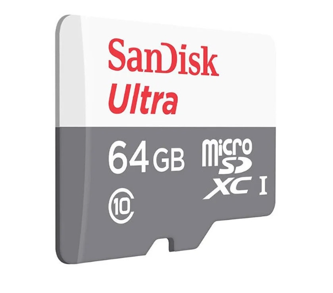 SanDisk Ultra microSDXC UHS-I Class10 ความจุ 64GB (SDSQUNR-064G-GN3MN, Micro  SD) ความเร็ว 100MB/s ของแท้ ประกัน 7ปี โดยศูนย์ Synnex