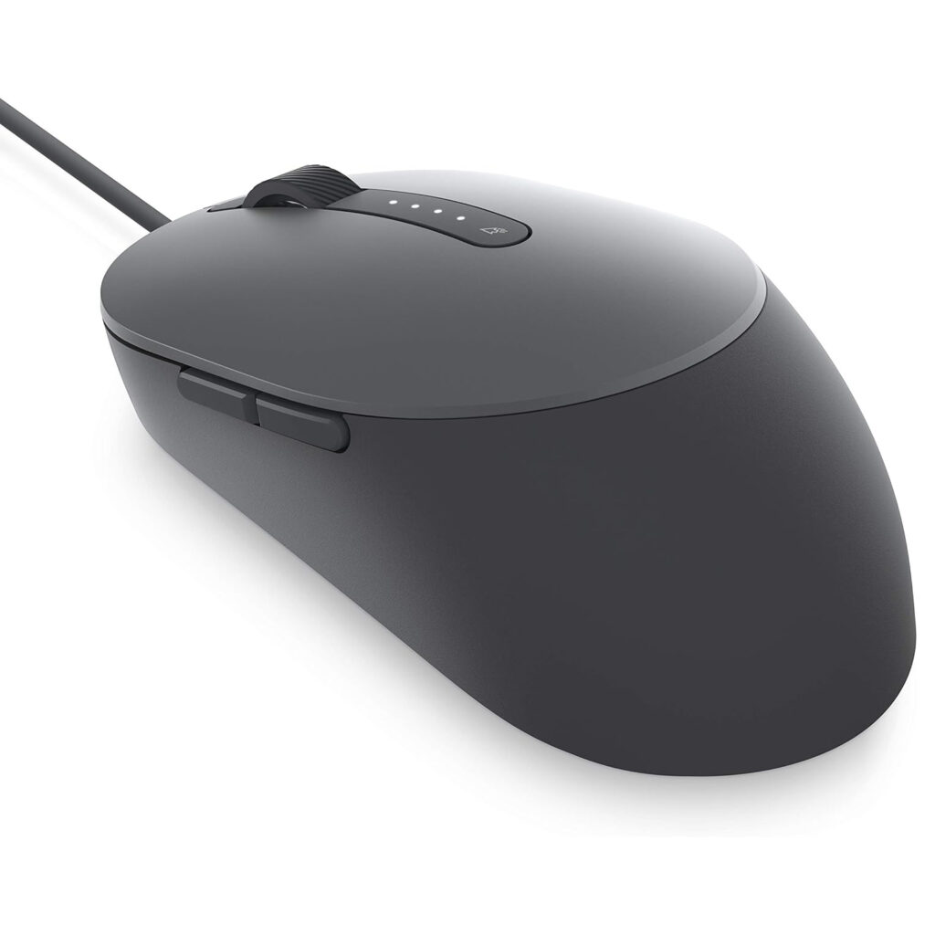 Ms320d Mouse Dell MS3220 Laser Wired Mouse (Titan Gray) เมาส์ มีสาย สีเทา ของแท้ ...